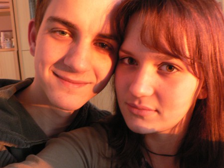 naše prvá spoločná fotka